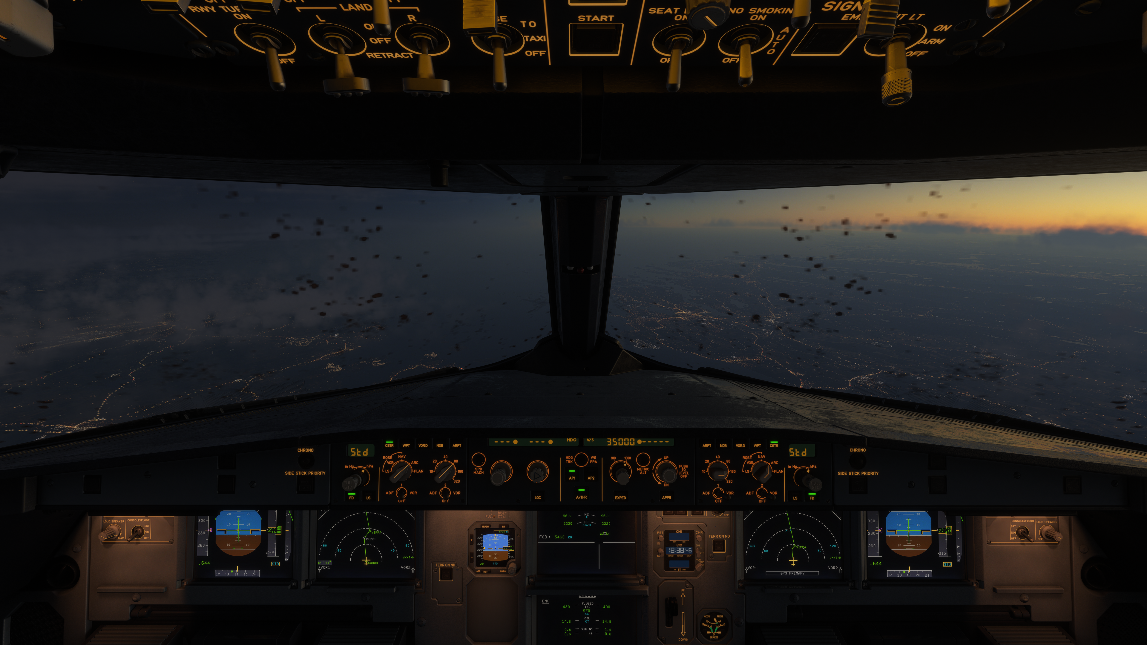 A320 Flight Deck